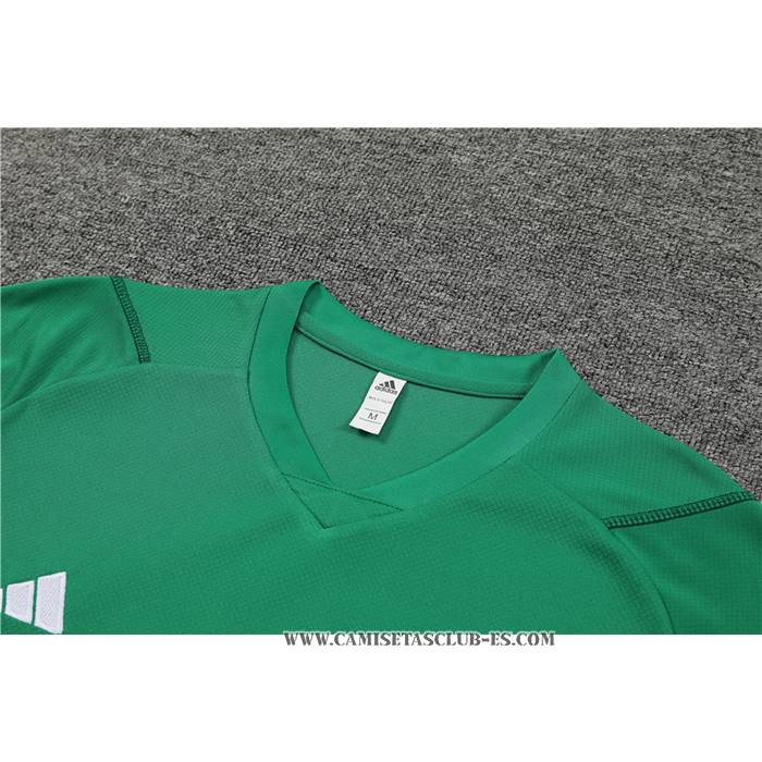 Chandal del Mexico 23-24 Manga Corta Verde - Pantalon Corto